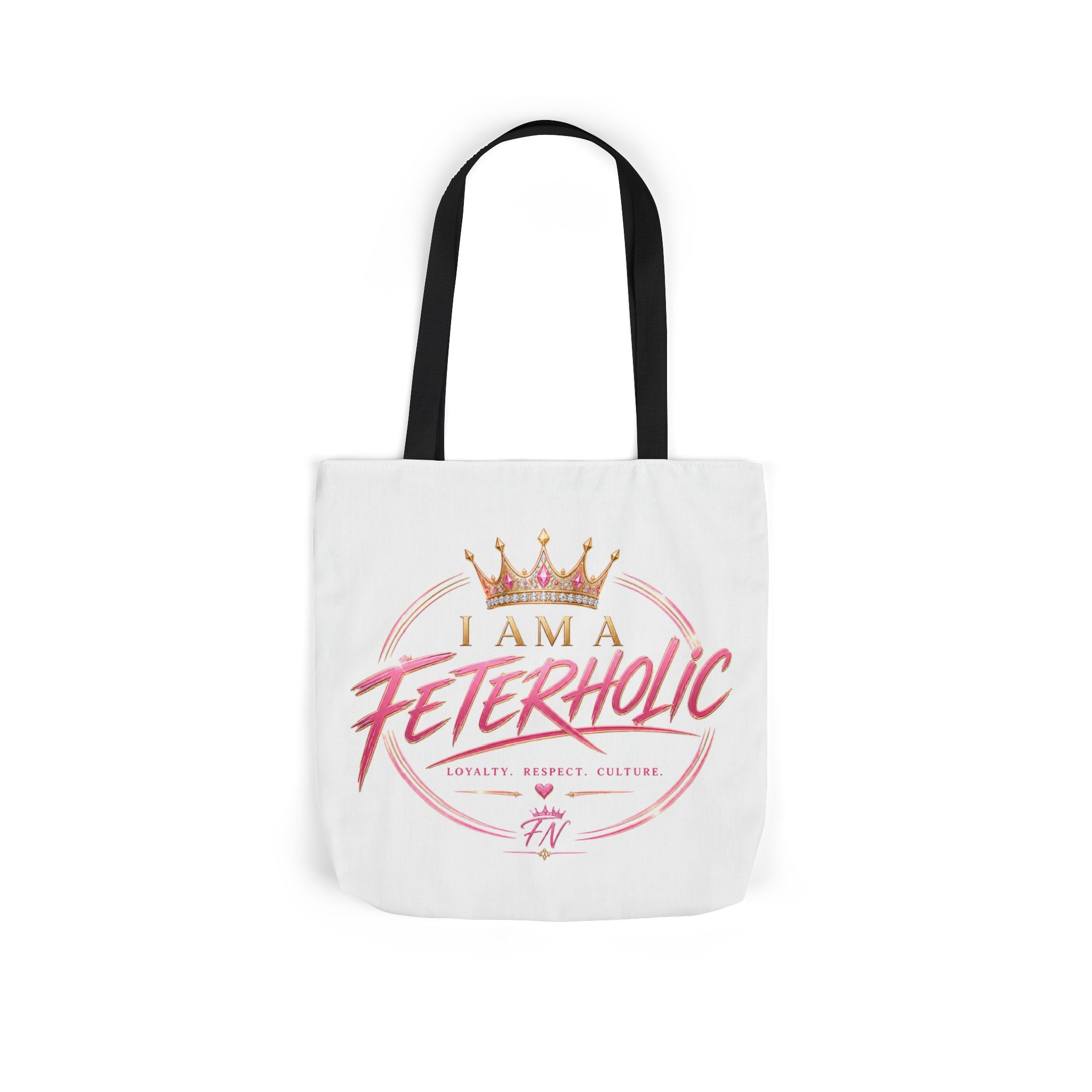 Feter Nation Apparel™️ FETERHOLIC Canvas Tote