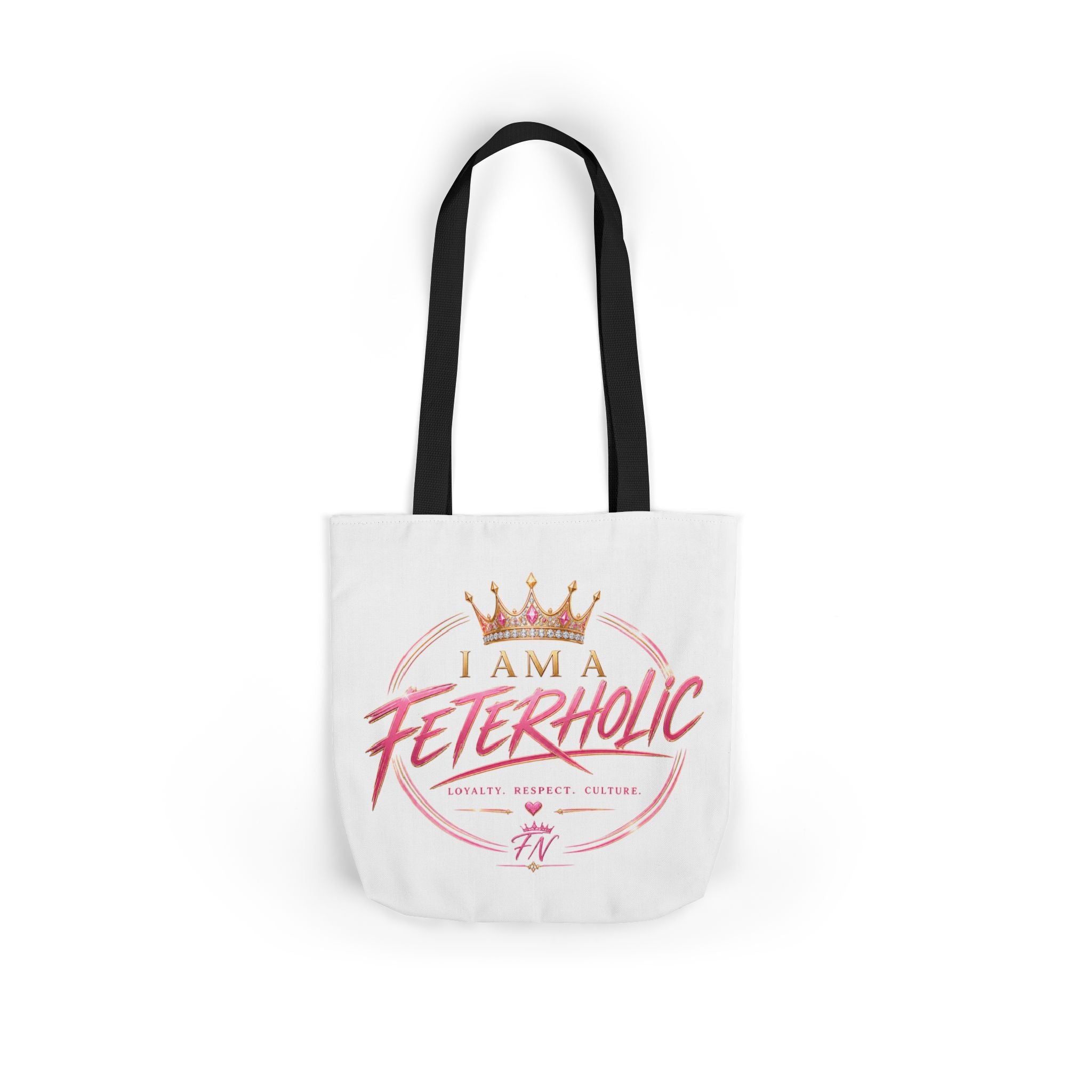 Feter Nation Apparel™️ FETERHOLIC Canvas Tote