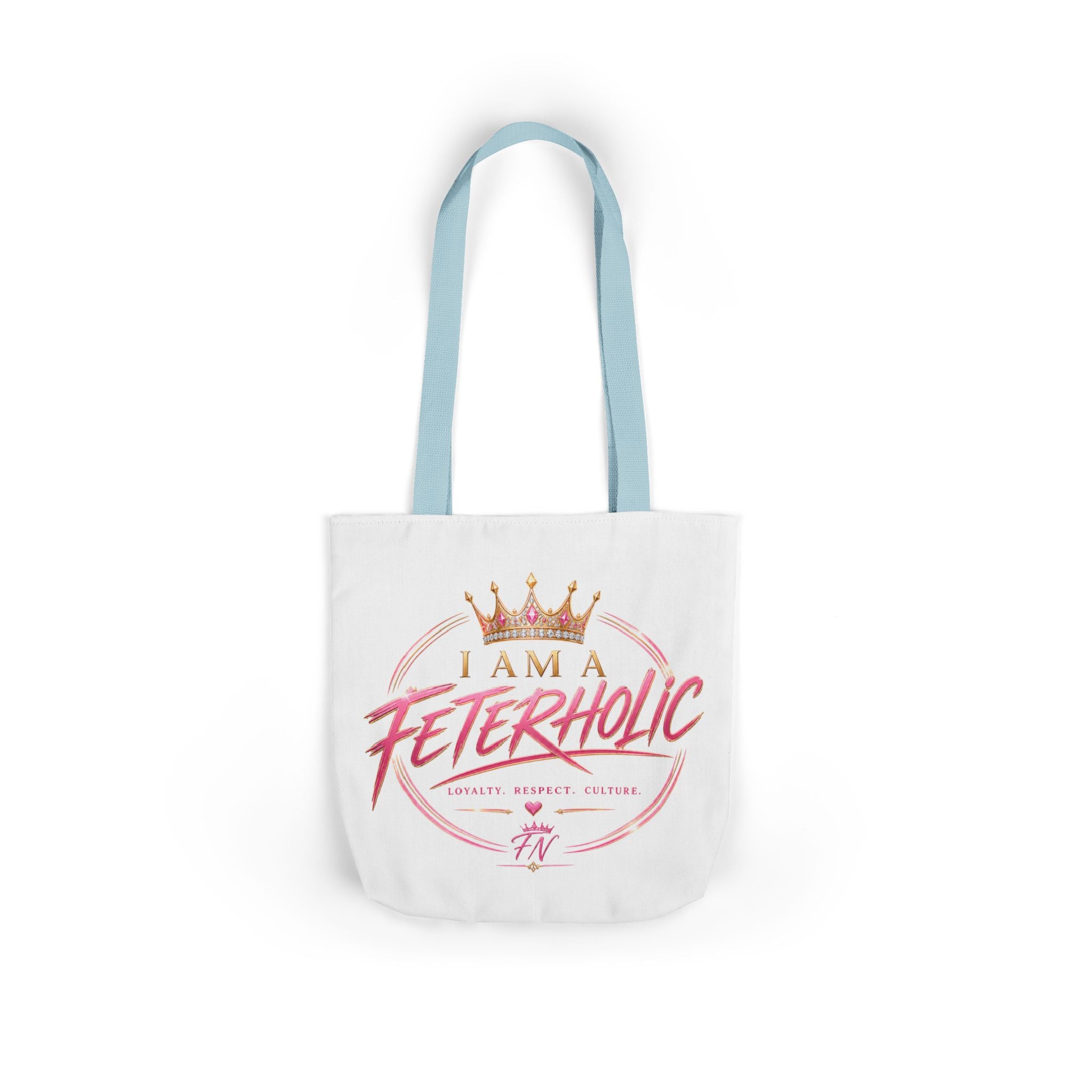Feter Nation Apparel™️ FETERHOLIC Canvas Tote