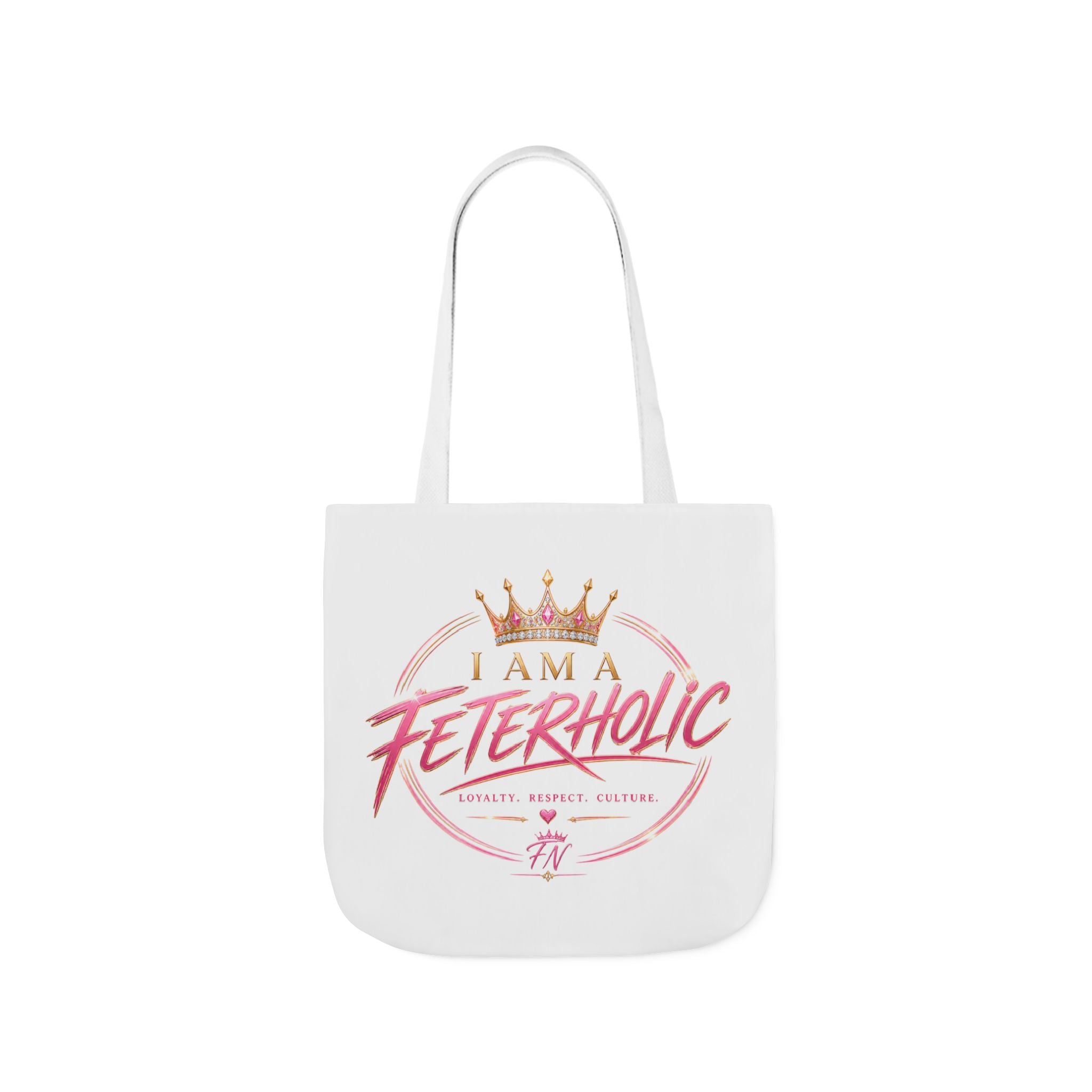 Feter Nation Apparel™️ FETERHOLIC Canvas Tote