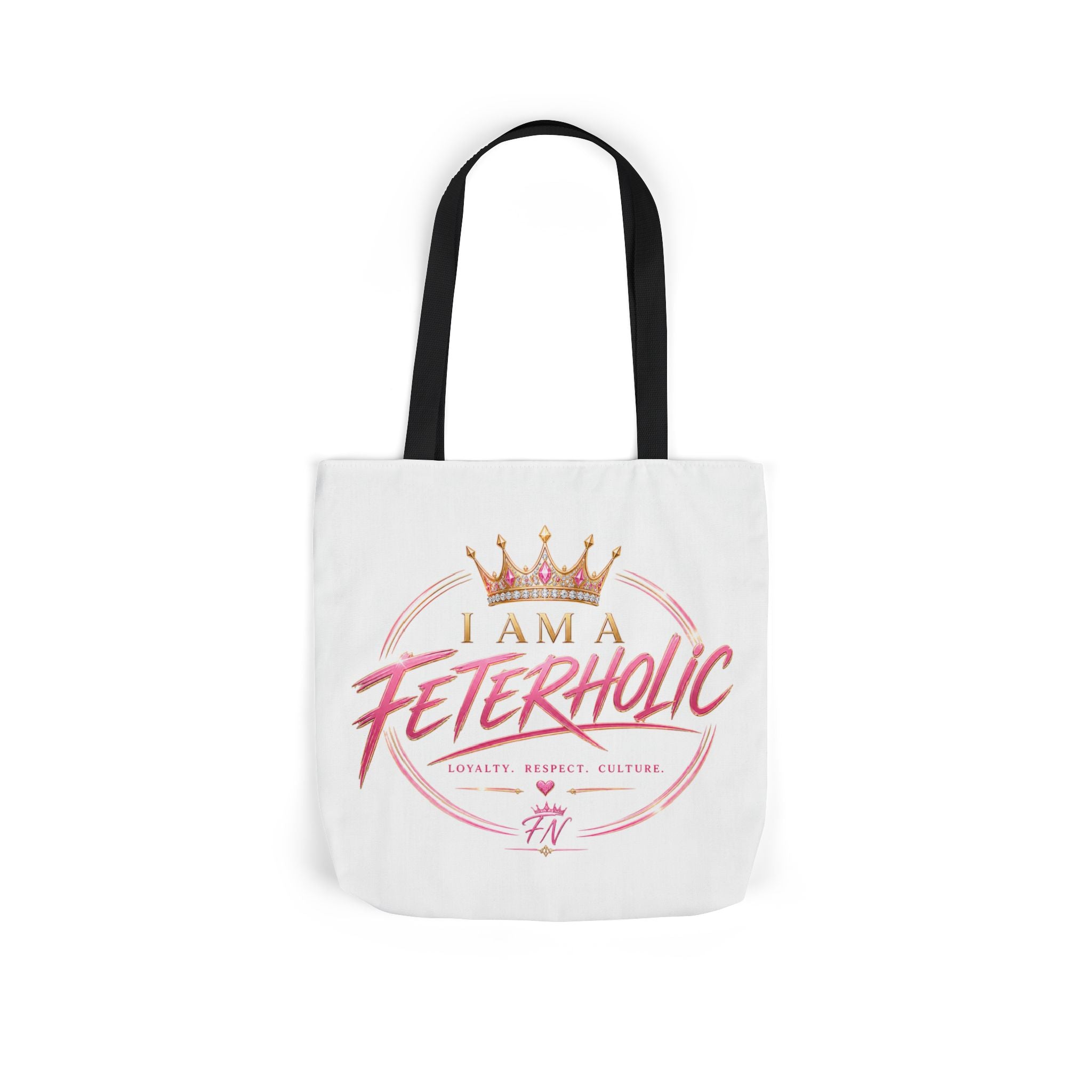 Feter Nation Apparel™️ FETERHOLIC Canvas Tote