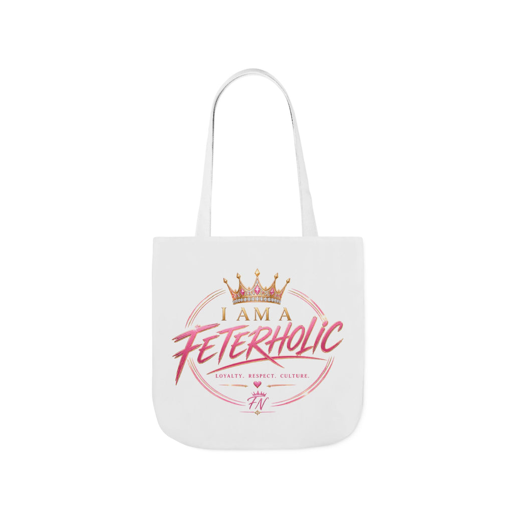 Feter Nation Apparel™️ FETERHOLIC Canvas Tote