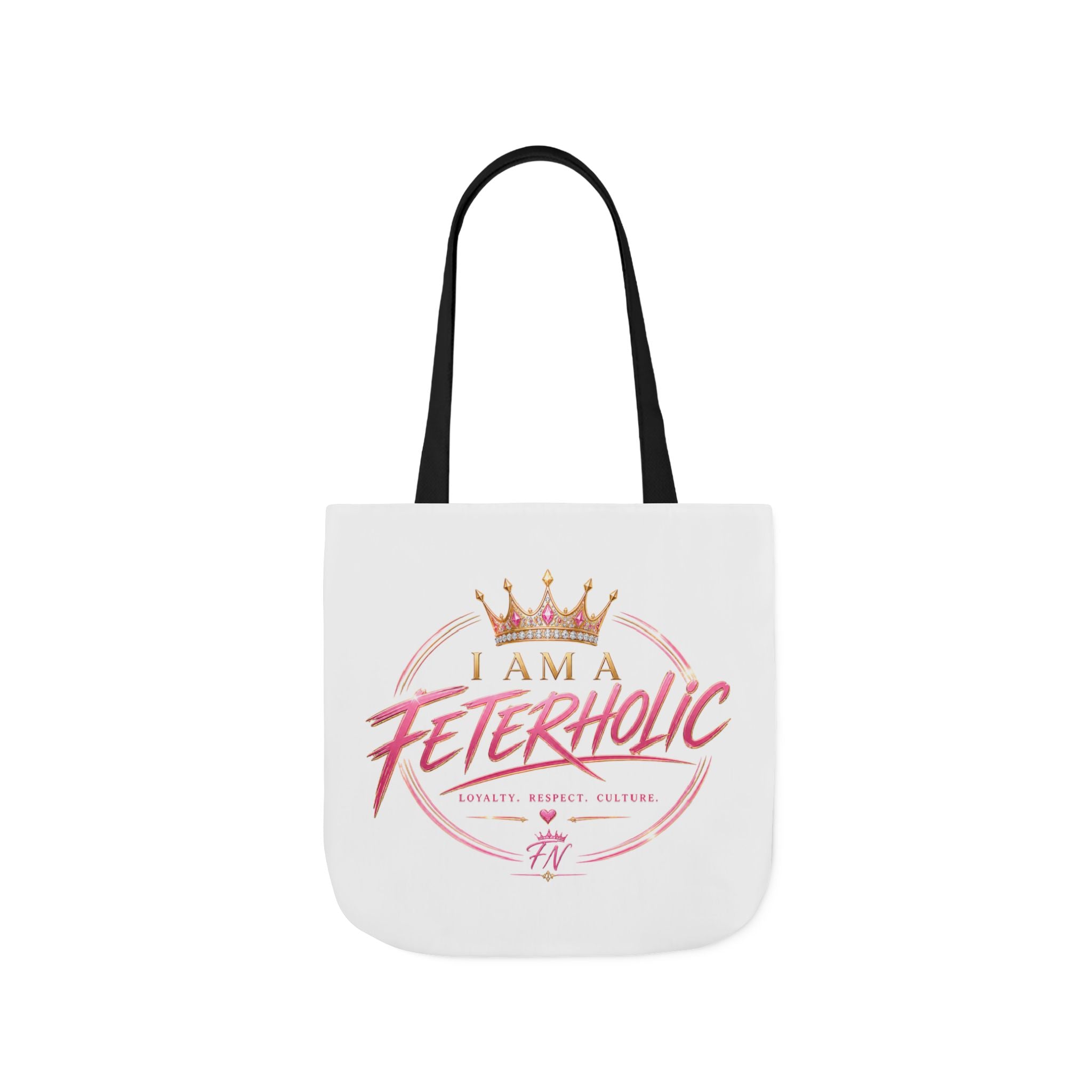 Feter Nation Apparel™️ FETERHOLIC Canvas Tote