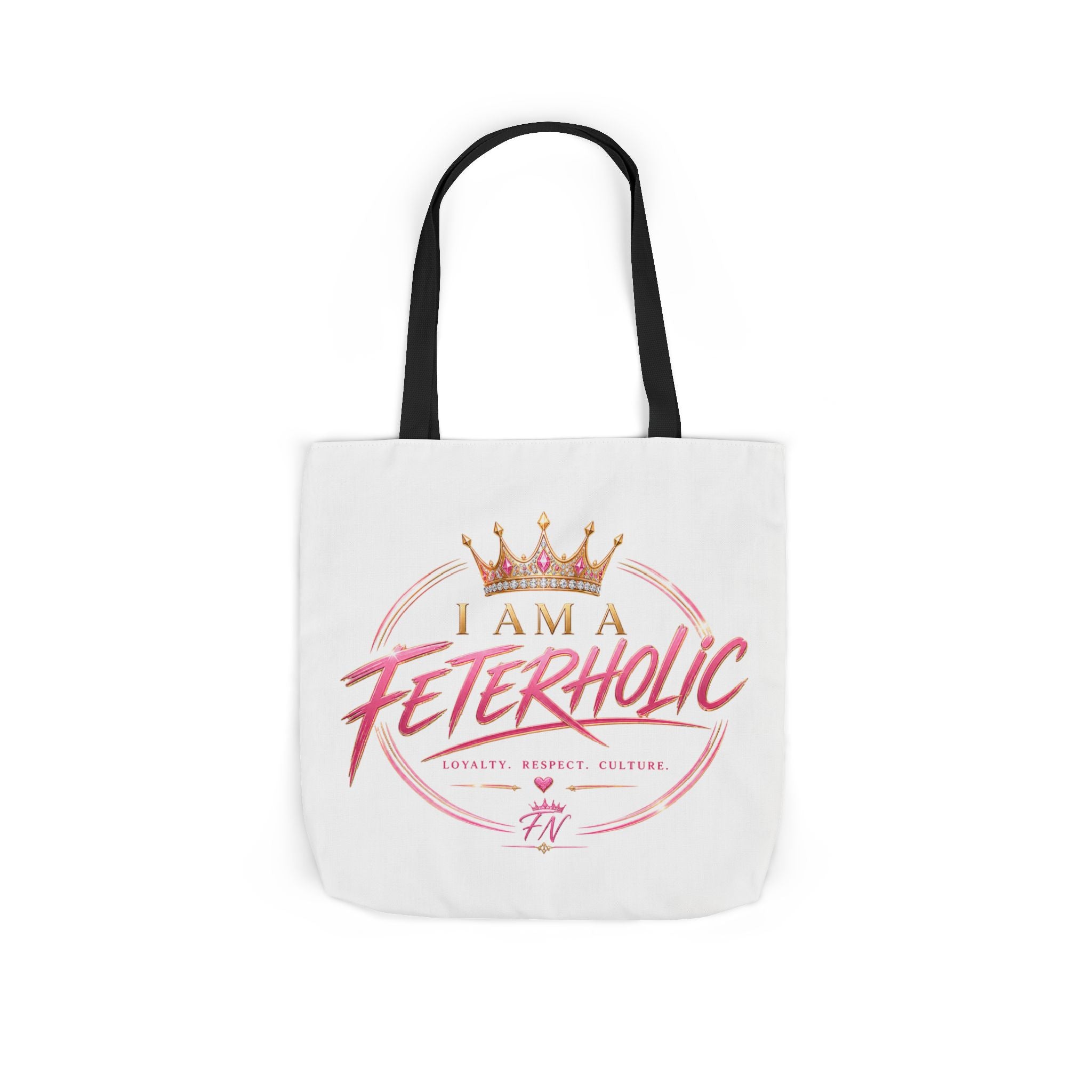 Feter Nation Apparel™️ FETERHOLIC Canvas Tote