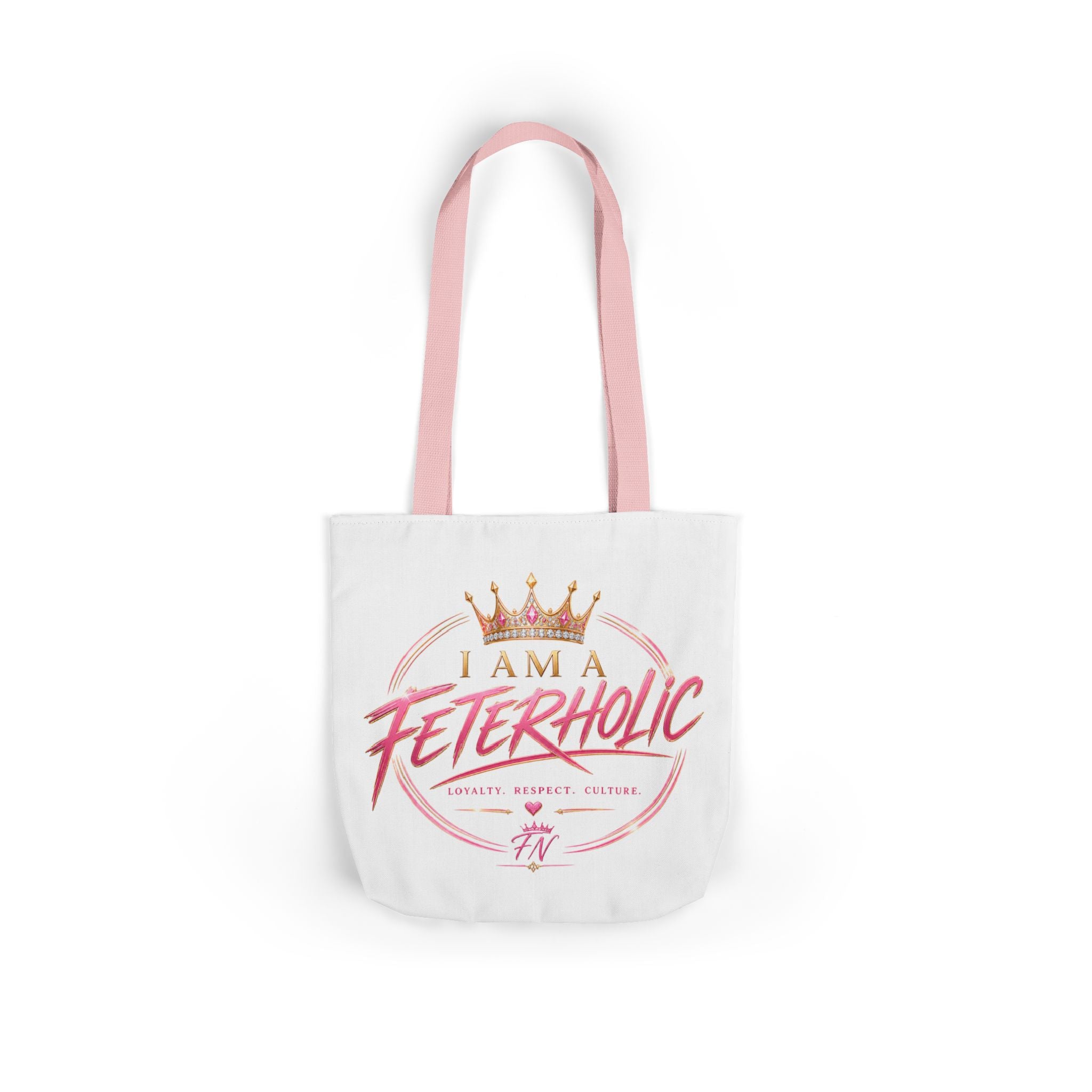 Feter Nation Apparel™️ FETERHOLIC Canvas Tote