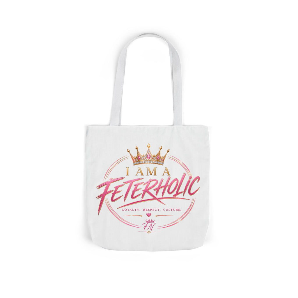 Feter Nation Apparel™️ FETERHOLIC Canvas Tote