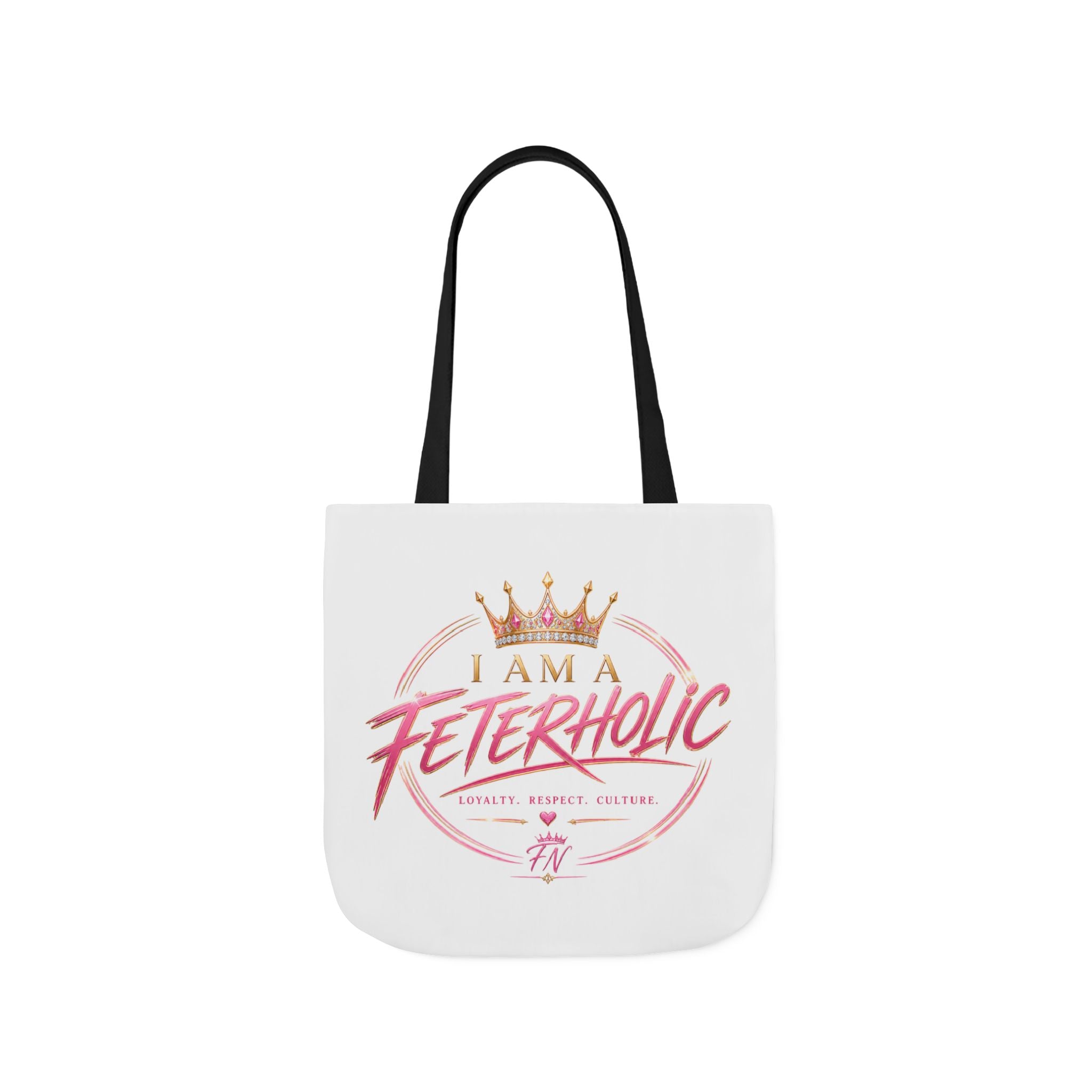 Feter Nation Apparel™️ FETERHOLIC Canvas Tote